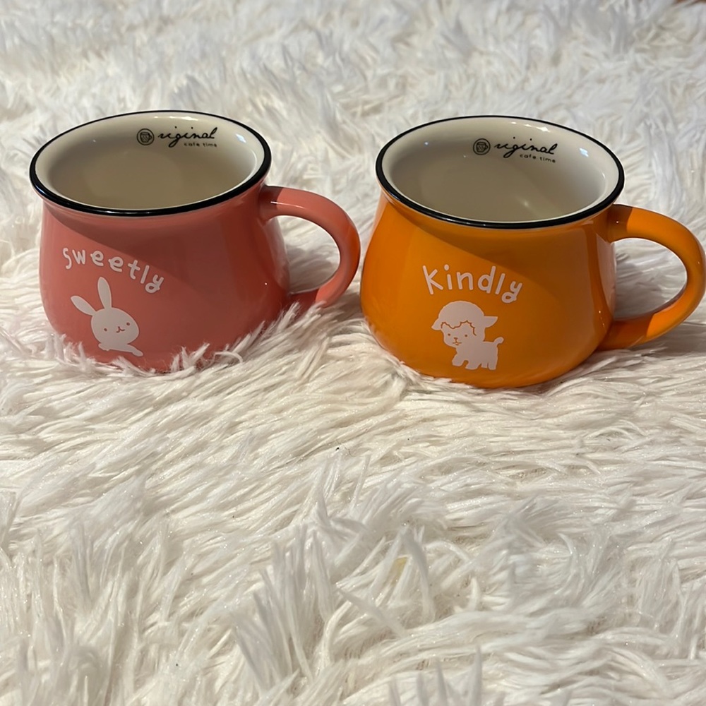 Espresso mugs 2.5 Ounce/80ml ceramic set of 2